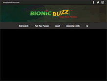 Tablet Screenshot of bionicbuzz.com